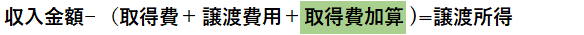 相続するマンションを売却、取得費加算