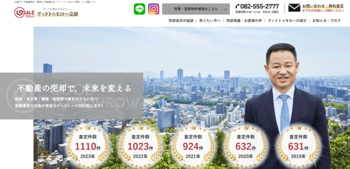 エリア別不動産買取業者おすすめ｜広島：グッドトゥモロー